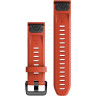 Ремешок GARMIN QUICKFIT 20 WATCH BANDS FLAME RED SILICONE 11204